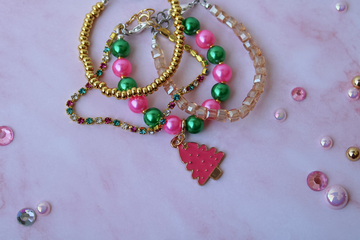 Pink Tree Charm Add on