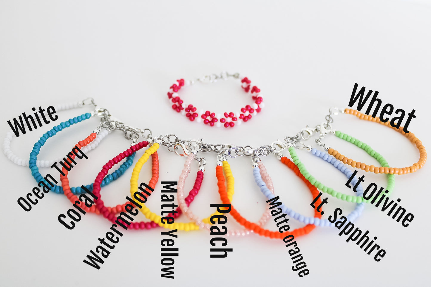 Hand Beaded Floral *Build your own*