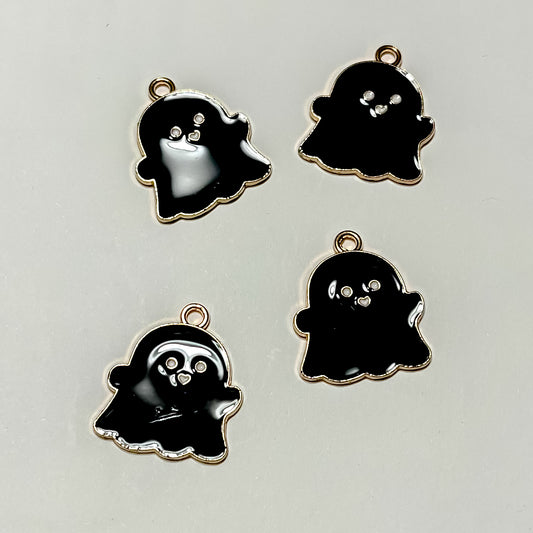 Black Ghost Charms