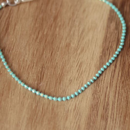 Teal Dainty Chain