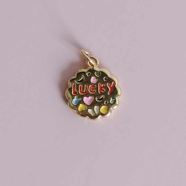Lucky/Love Charm (18k pvd)