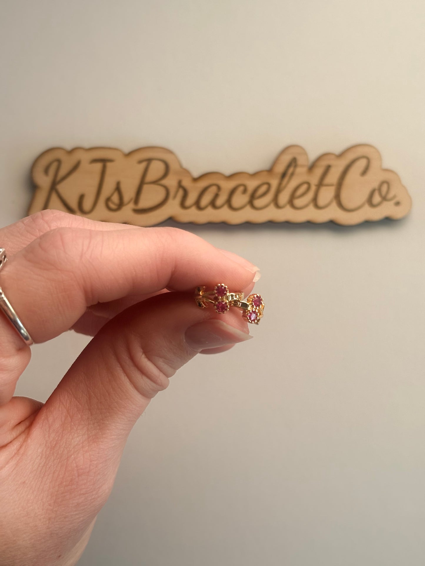 Cherry Hoops (18k GF)