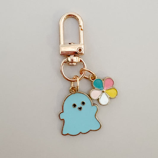 Blue Ghost Dangle Charm