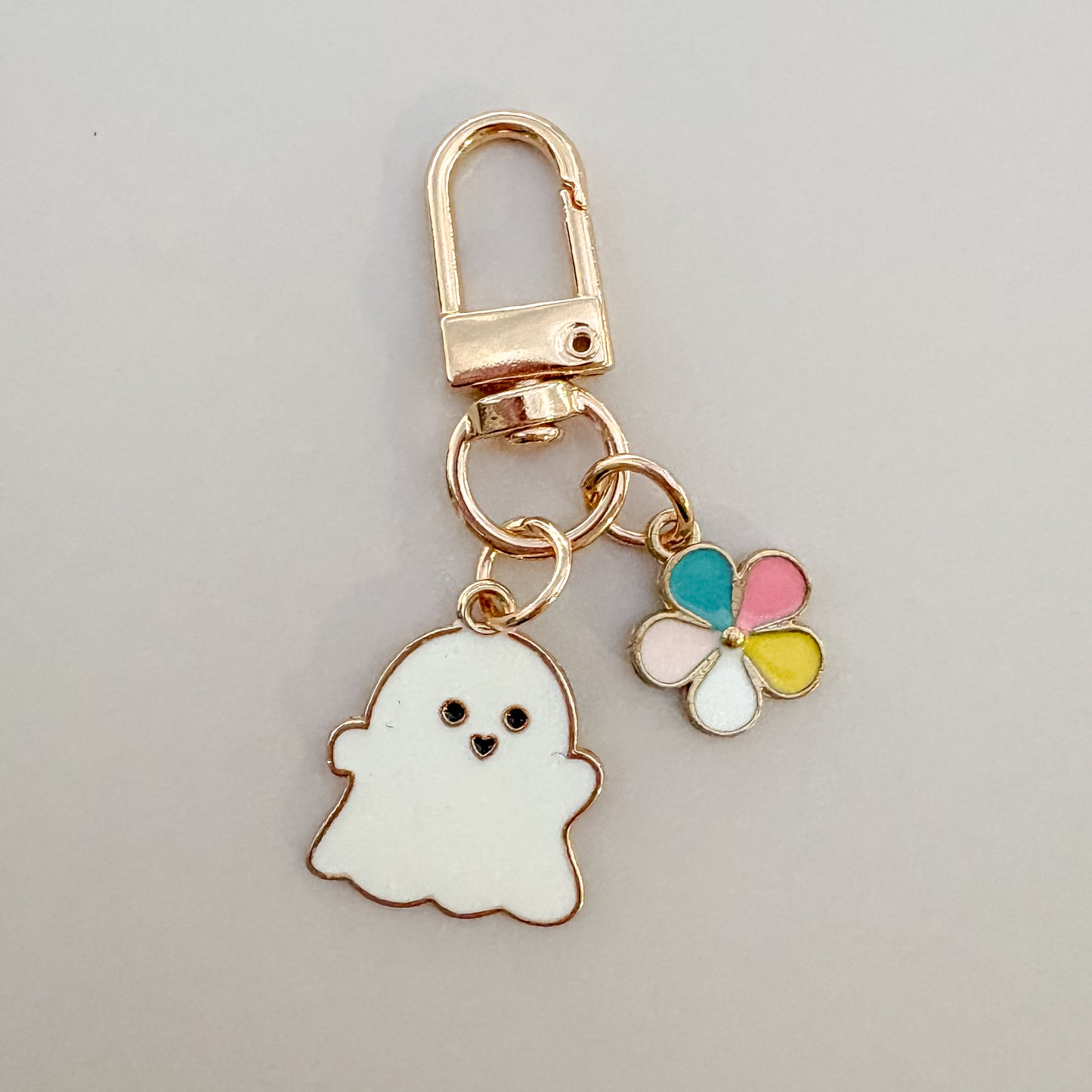 White Ghost Dangle Charm