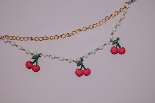 Cherry Chained Jean Chain