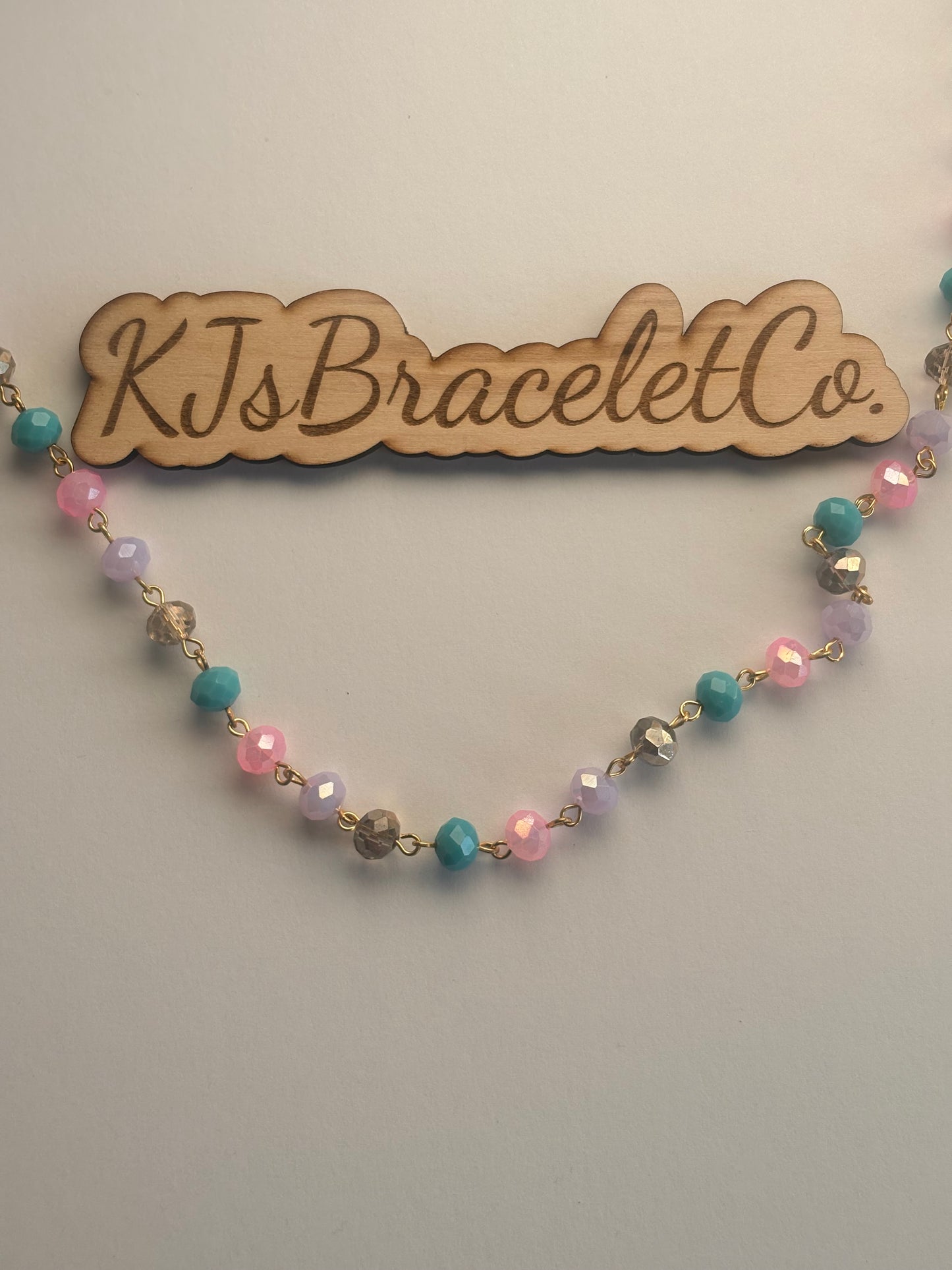 Easter linked Necklace