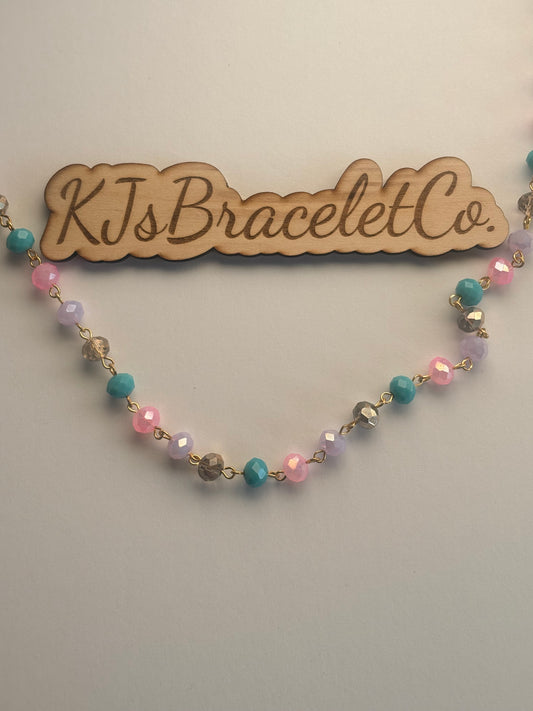 Easter linked Necklace