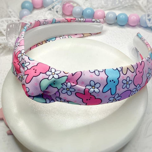 Peeps knotted headband