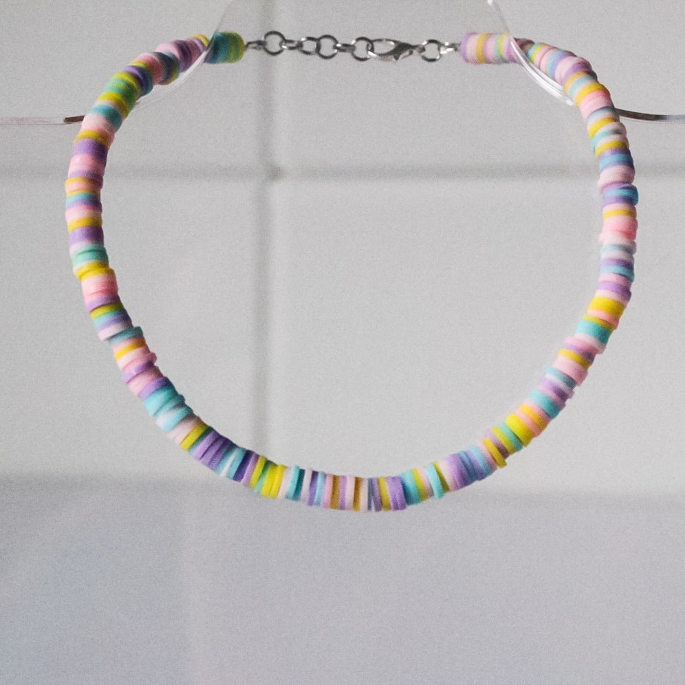 Easter Disc Necklace