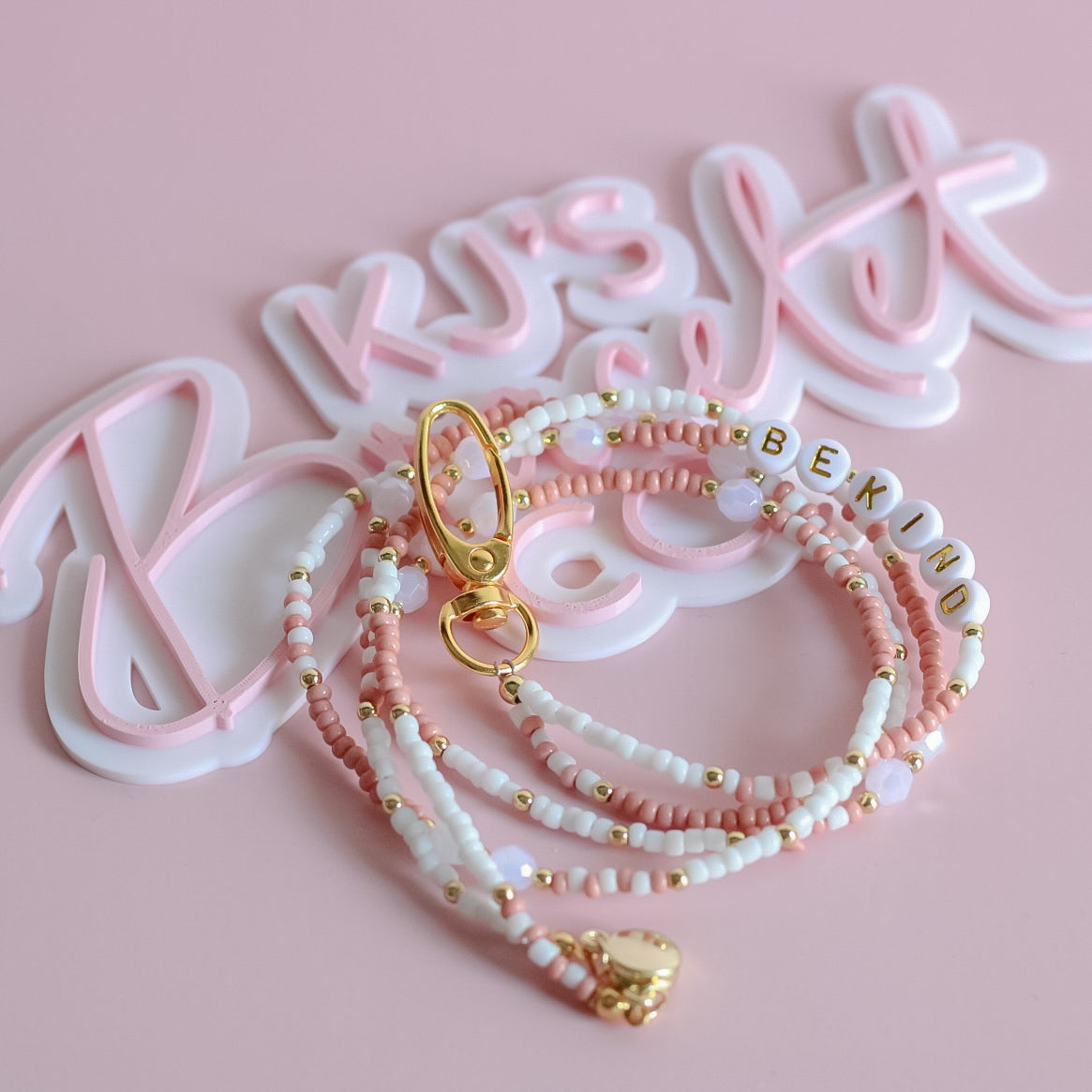 Blush & Bloom Lanyard