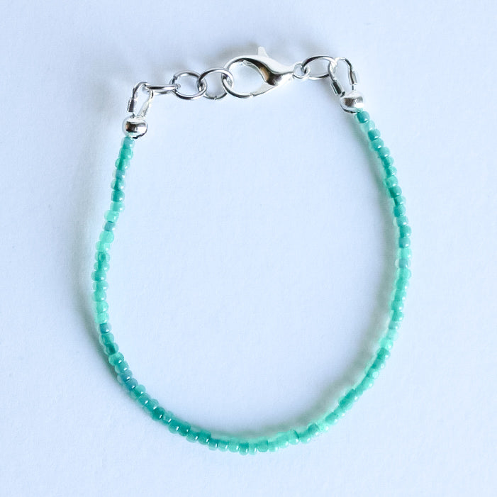 Opal Neon Teal Green TT Dainty