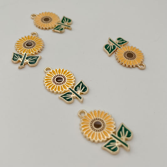 Sunflower charm add on