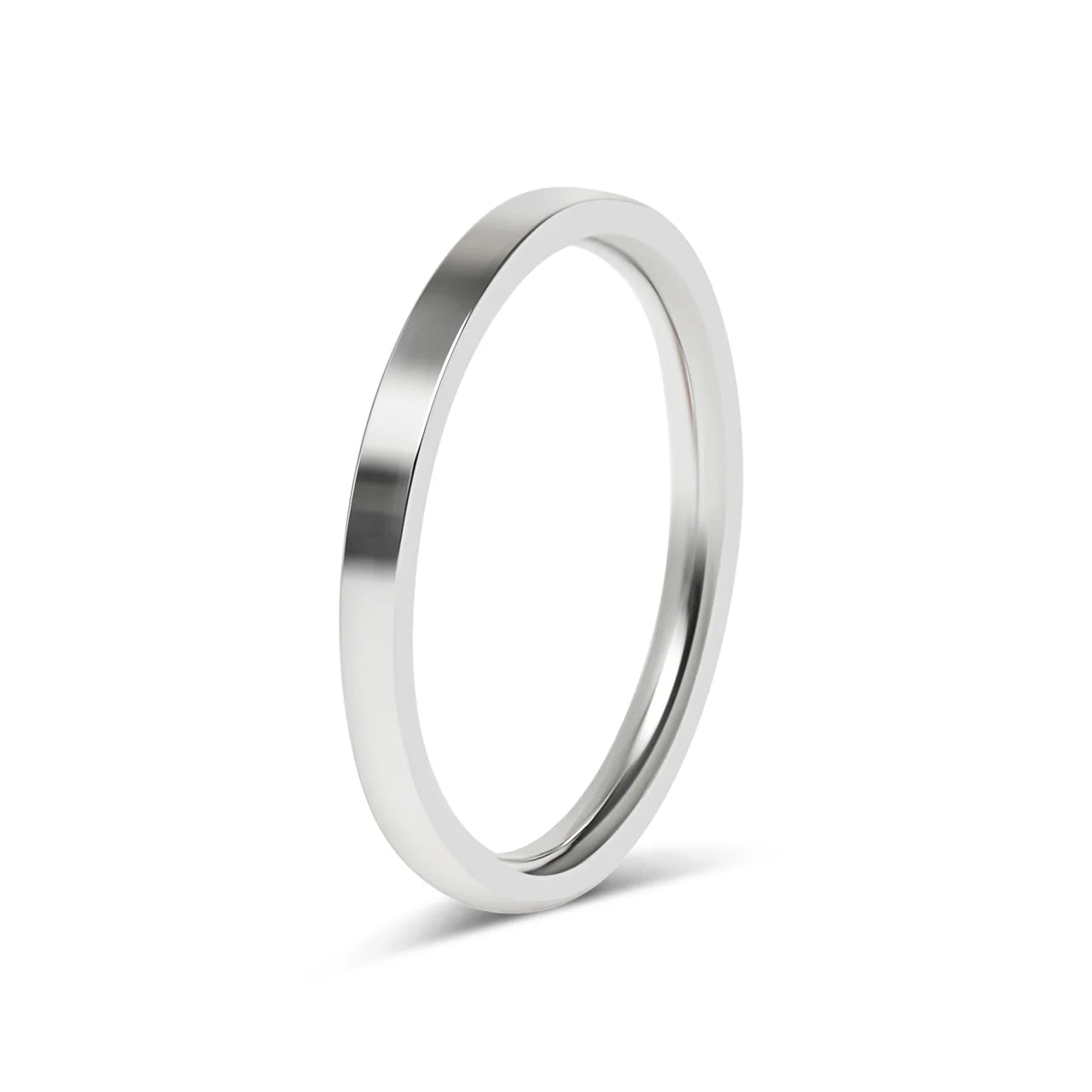 Silver slim band