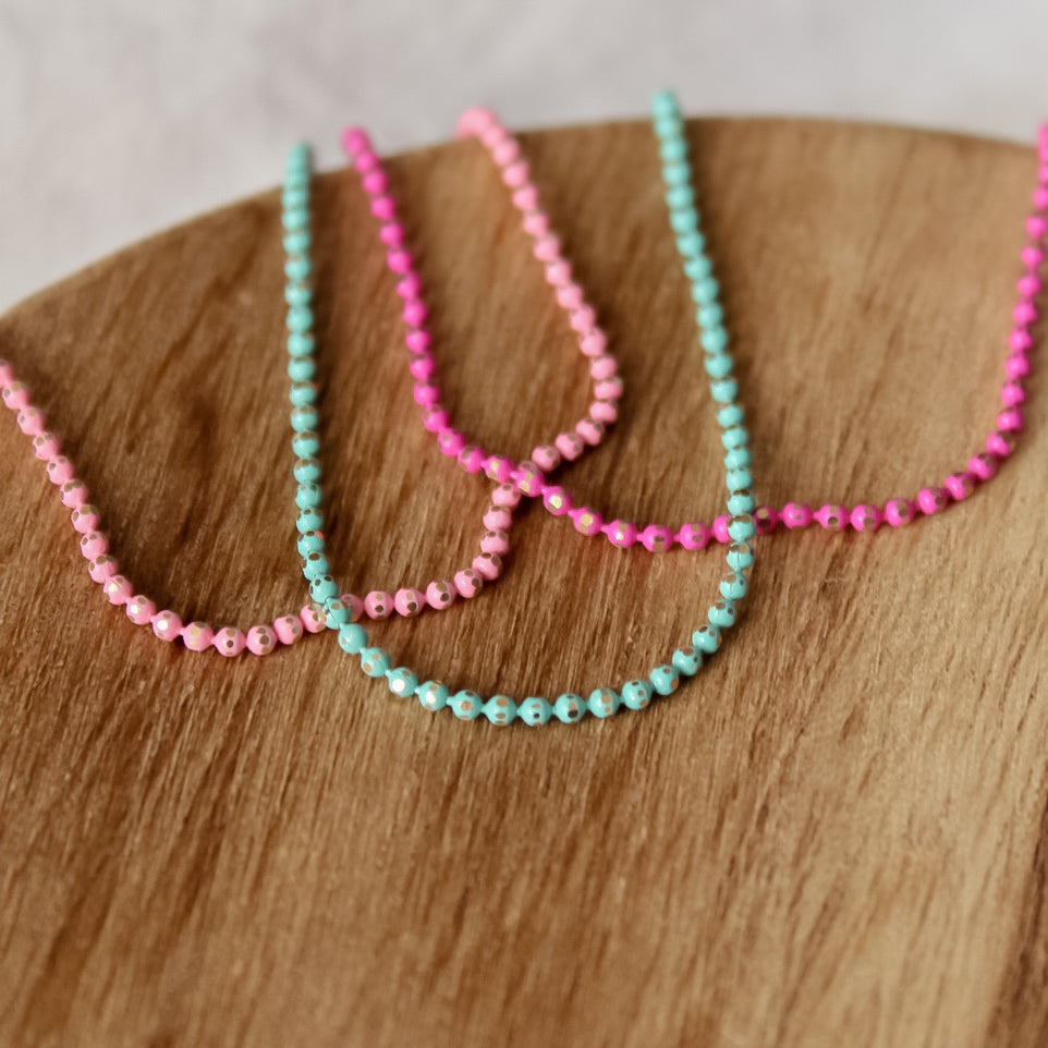 Magenta Dainty Chain