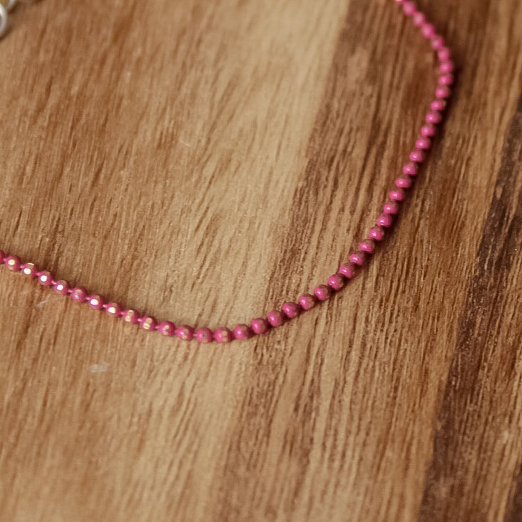 Ruby Dainty Chain