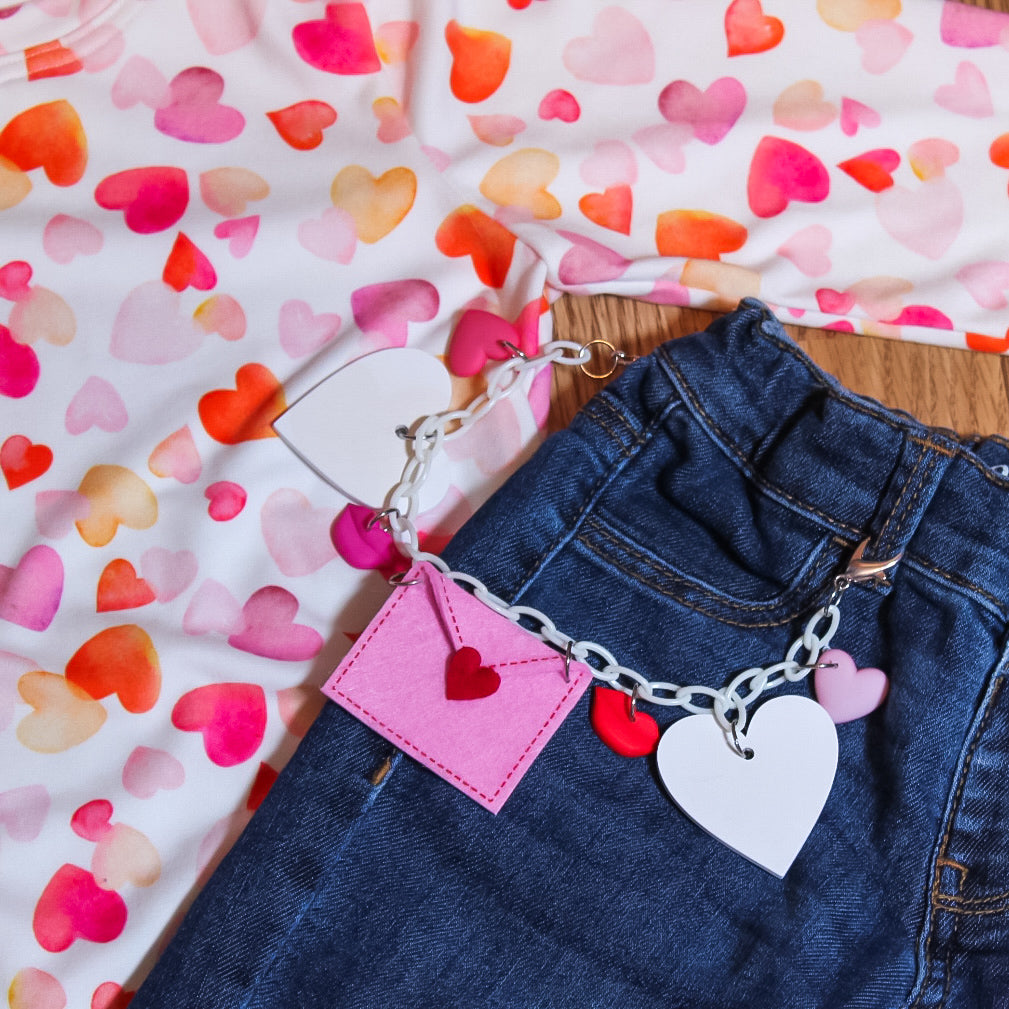 Valentines Jean Chains