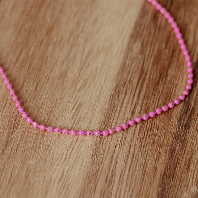 Magenta Dainty Chain