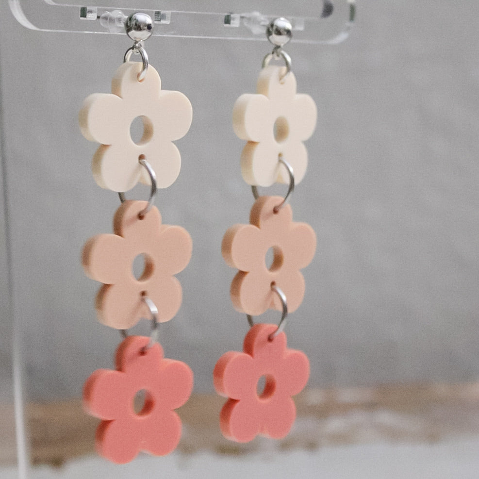 Spring floral (clips or studs)