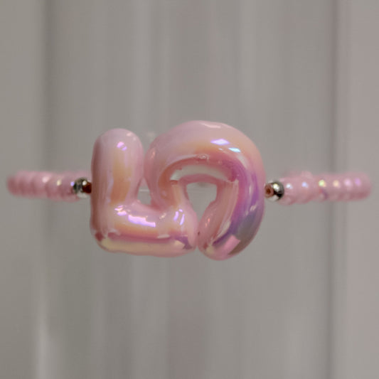 Lime Green Bubble Number Add On *LIMITED*