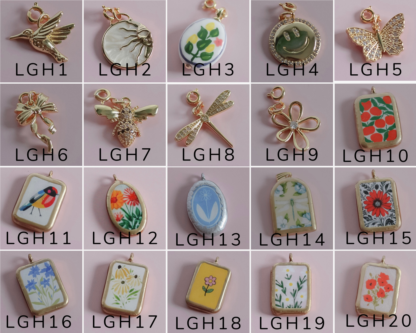 Luxe Golden Hour Charms