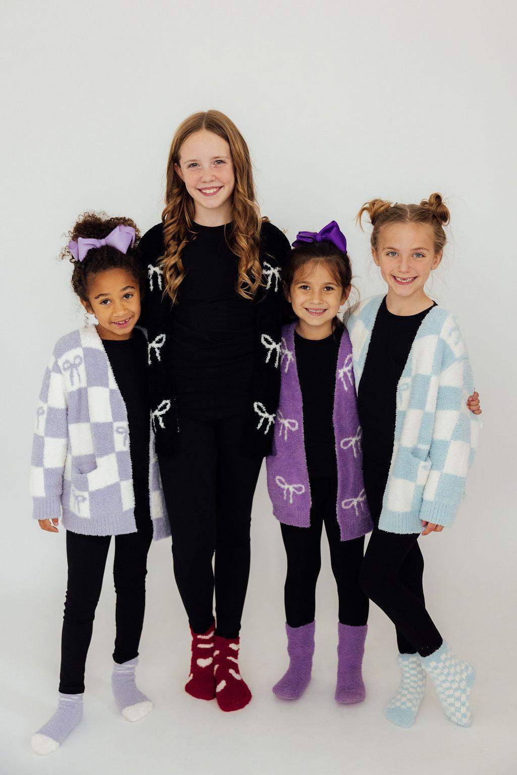 SALE Lilac Cozy Socks