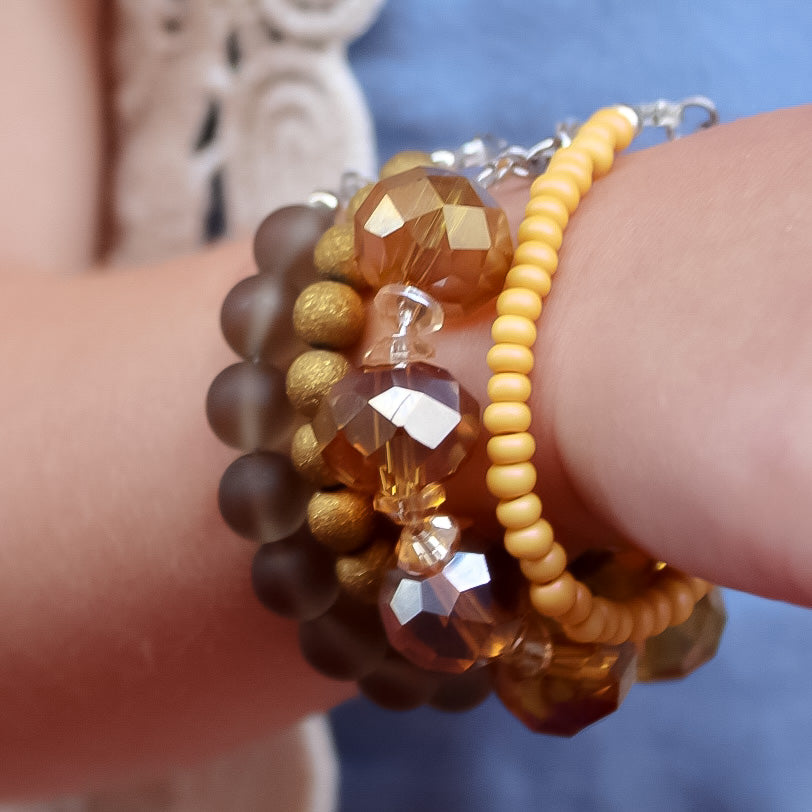 Gold Druzy